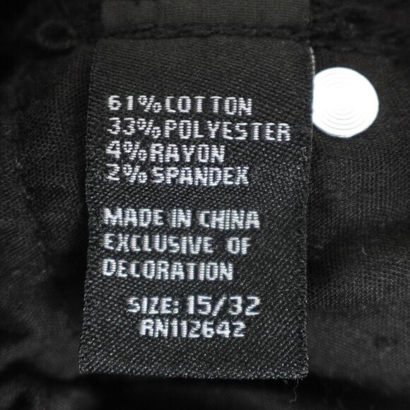 Blue Savvy Womens Black Jean Shorts Size 32 - Picture 6 of 7